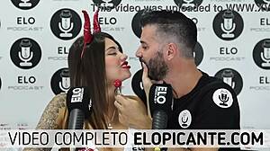 Colombian Blonde Sucks Lollipop Hard