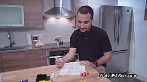 uhh, gf blows me durin game night.. crazy!