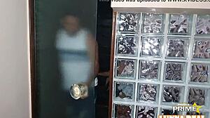 Marido Corno Watches Thales Milleto Take His Young Latina Wife