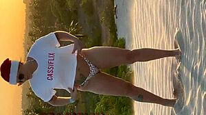 He Caught Mommy Noel Masturbating and Made Her Cum Hard!