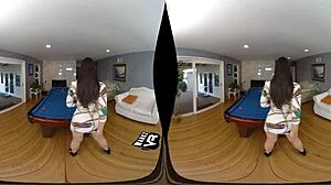 Violet Starr Gets Snookered in Virtual Sex 😏