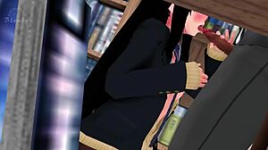 Netorare Akiba Blowjob Creampie Scene