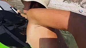 couple experiences intense anal orgasm on sup board in wild hardcore sex