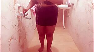 Bhutan milf flaunts boobs on webcam