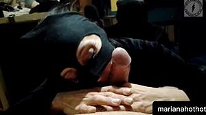 Intense argentinian blowjob pov with amateur pornstar sucking deep