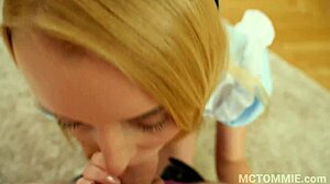 Amateur Girlfriends Experience Intense Passion In Alice In Wonderland Cosplay