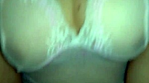 beautiful bbw shows off big hairy pussy with tampons