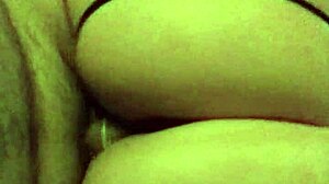 Girlfriend rides monster cock with condom, cumming in pussy