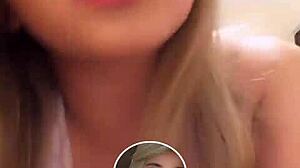 Bouncy tits on display