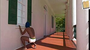 Being a DIK: Chick Route 20 with Blonde College Teen