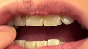 Fifi Foxx Performs Mouth Vore Close-Up with Gummy Bears