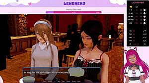 Vtuber Lewdneko Plays Harem Hotel Part 26!