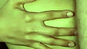 Close-up view of intense anal action