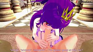 Scáthach-Skadi Feels Intense Pleasure On The Throne