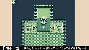 riding office chair game fun