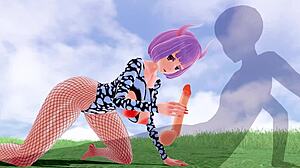 i'm fucking this hentai babe's big ass