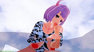 i'm fucking this hentai babe's big ass