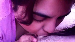 i got a ball bustin blowjob from this latina amateur