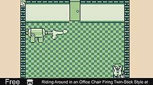 riding office chair game fun