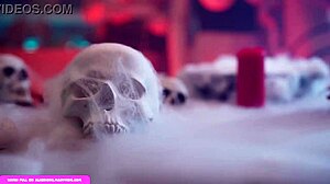 Hardcore orgy with four sexy witches and one big dick alicebong