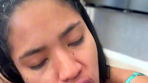 i suck this monster cock while recording for my cuckold boyfriend 😈