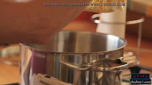 Perfect blonde MILF from Houston Texas undresses in hot photoshoot. Showing big tits and stripping clothes