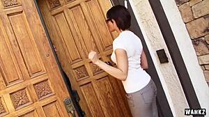 Bashful Dana's Pussy Gets Wanked Hard