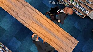 Netorare Akiba Blowjob Creampie Scene