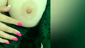 Hot Hottie Excites Nipples to Orgasm