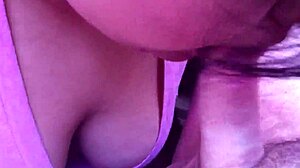 i got a ball bustin blowjob from this latina amateur