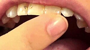 Fifi Foxx Performs Mouth Vore Close-Up with Gummy Bears