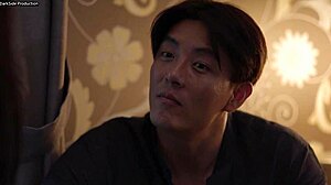 Korean love sharing in ripped clothes