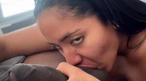 i suck this monster cock while recording for my cuckold boyfriend 😈