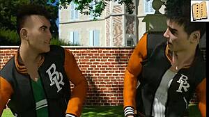 Being a DIK: Chick Route 20 with Blonde College Teen