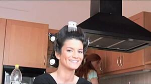 Amazing brunette amandine photoshoot, fucking pussy massage doggystyle bent over babe teen.