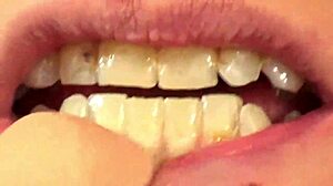 Fifi Foxx Performs Mouth Vore Close-Up with Gummy Bears