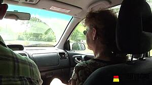 reife anhalterin gets banged hard in this german milf flick! 🔥😜