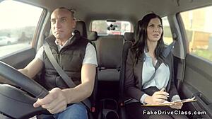 does the milf examiner fuck the huge dick student in the classroom?