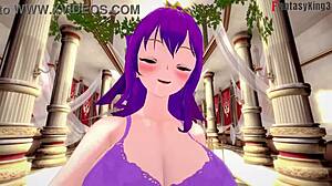 Scáthach-Skadi Feels Intense Pleasure On The Throne