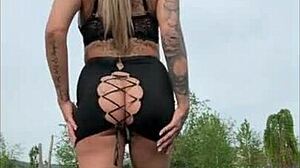 big milkers hidden under tiny top, milf pov