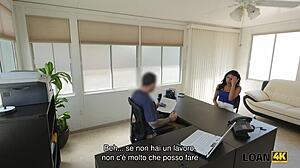 I’m so desperate watching this young Czech brunette get fingered