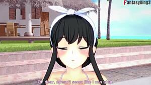 Yor Forger Bikini Pool Scene In Spy X Family