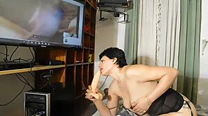 Slut Goes Crazy With Cock On Camera