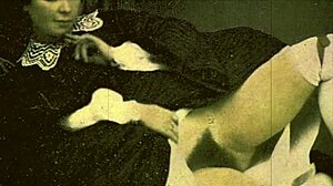 Vintage Granny Shows Off Her Hairy Charm