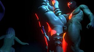 i love watching this anime babe get her clothes ripped and pounded