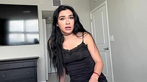Prove your skills with hot goth sister Delilah Dagger in POV blowjob!
