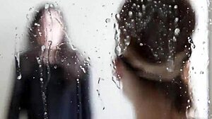 Wow! She's Spitting During the Intense Action!