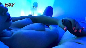 Babe begs for cum in perfect pussy creampie pov blowjob