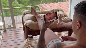 Homemade porn by wifebucket - my young wife in sexy lingerie rides me like a real cowgirl.