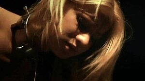 that kinky slut got dumped in the slave cage after bondage